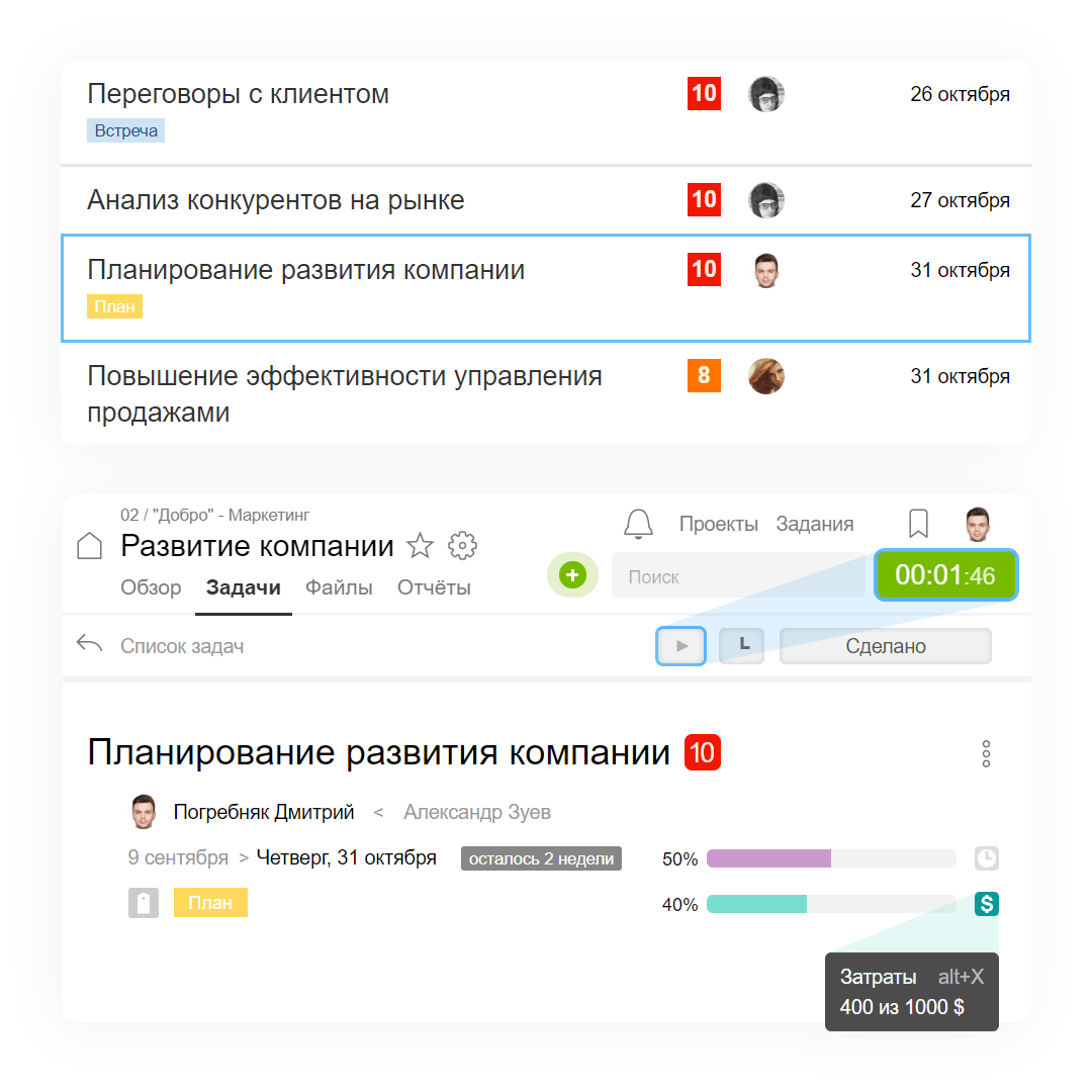 Worksection интеграция с телеграм