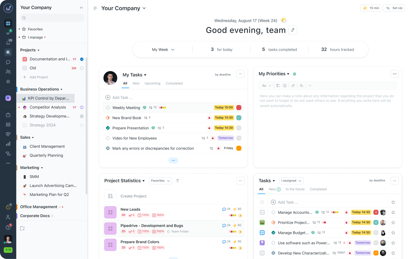 Fun Fast Project Job How Worksection 2.0 simplifies project management